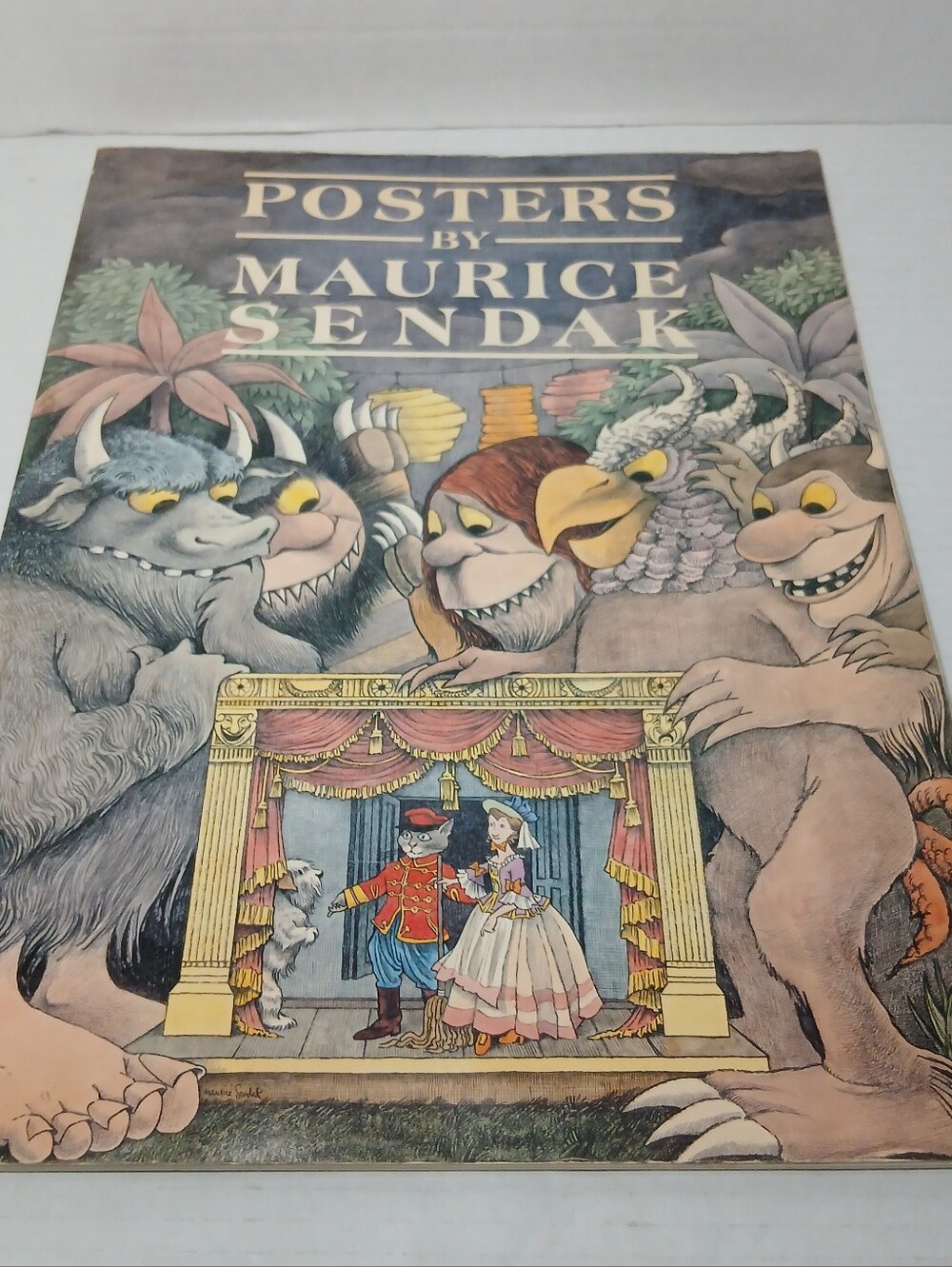 POSTERS BY MAURICE SENDAK First Edition 1986 Harmony Books New York Paperback 